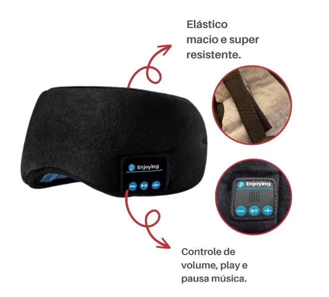 Cover Eye Mask Sleep Headset Bluetooth Shipping 24hs