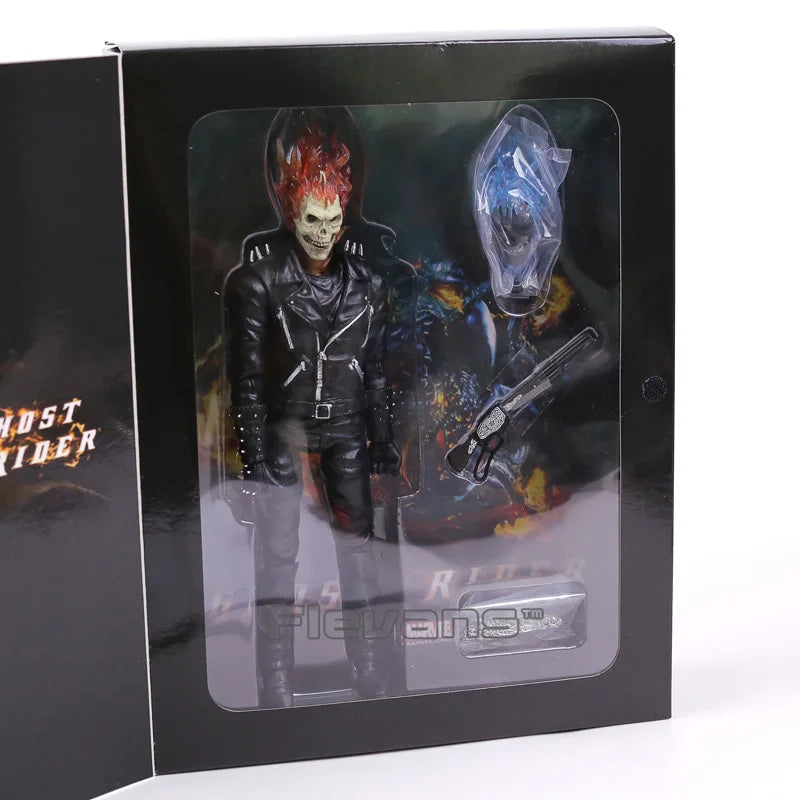 Ghost Rider Johnny Blaze PVC Action Figure Collectible Model Toy