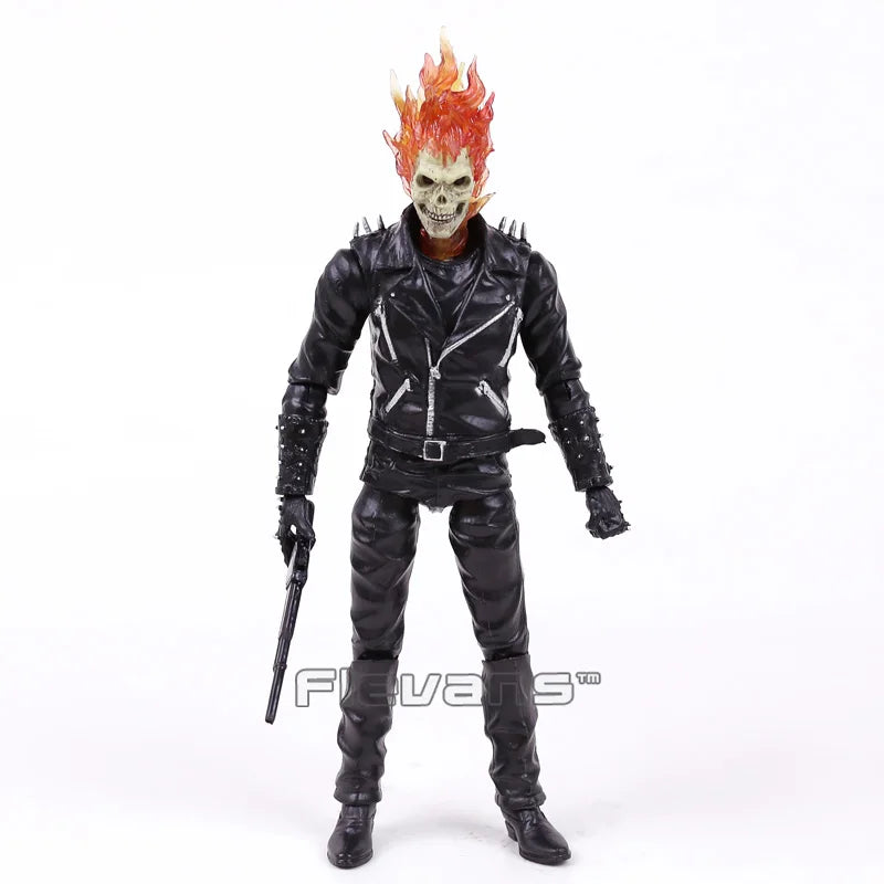 Ghost Rider Johnny Blaze PVC Action Figure Collectible Model Toy