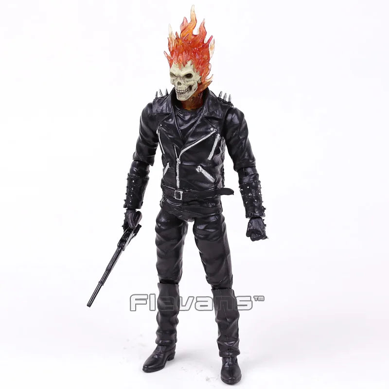 Ghost Rider Johnny Blaze PVC Action Figure Collectible Model Toy