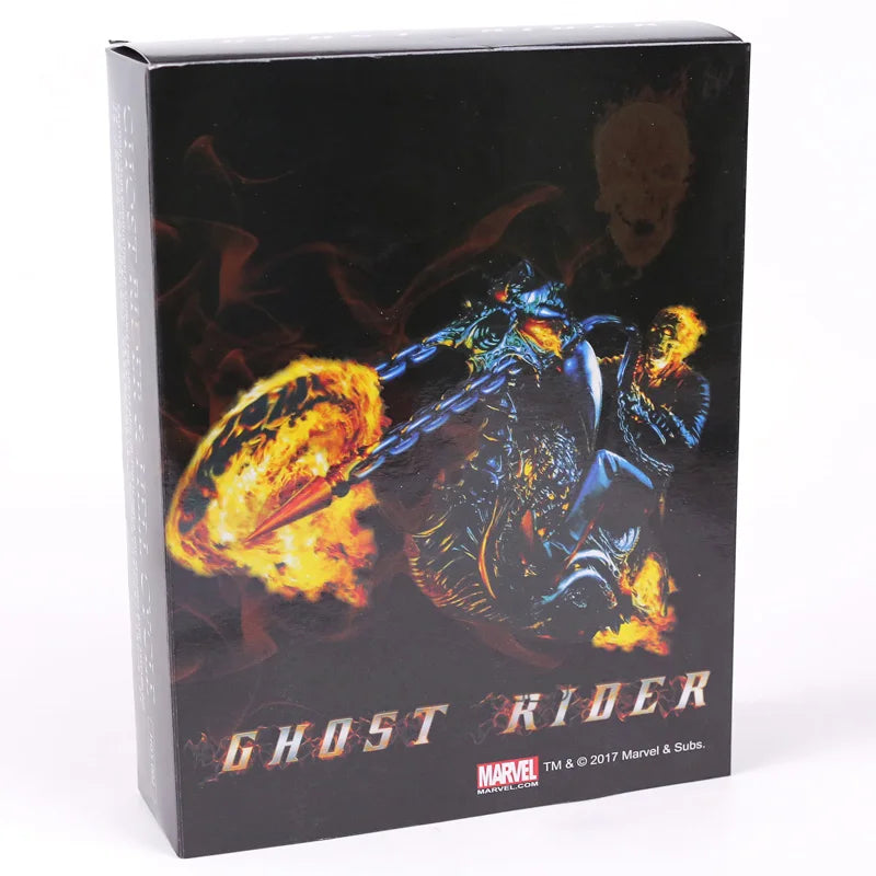 Ghost Rider Johnny Blaze PVC Action Figure Collectible Model Toy