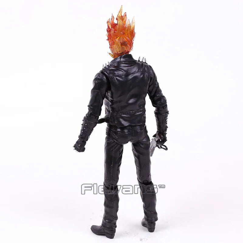 Ghost Rider Johnny Blaze PVC Action Figure Collectible Model Toy