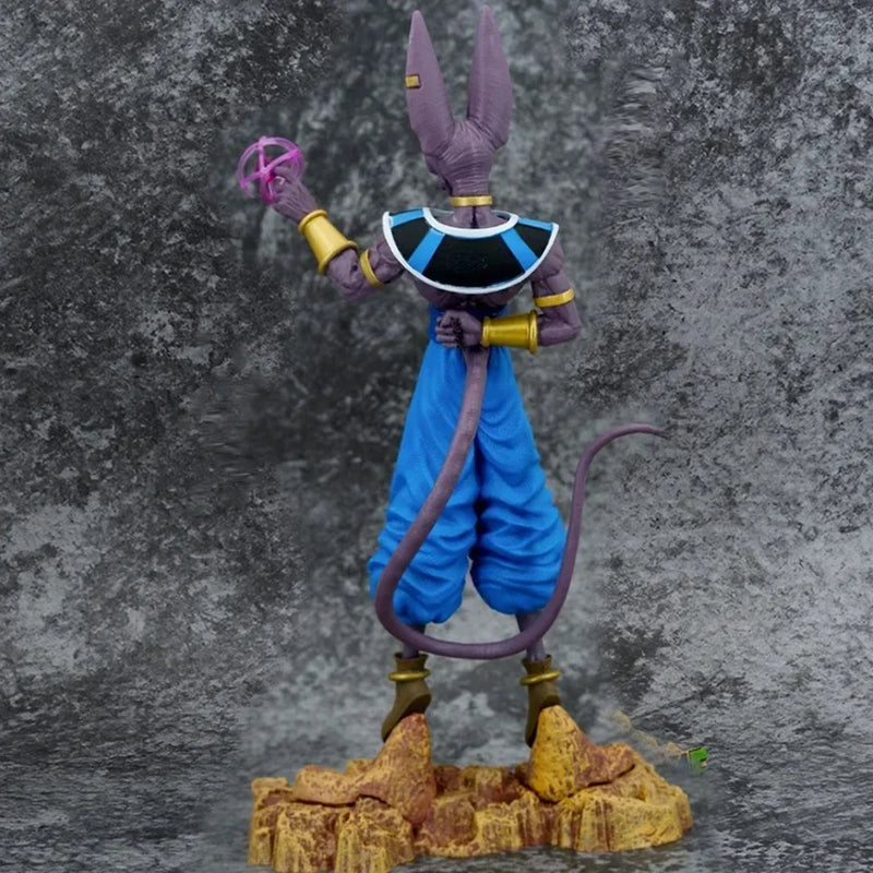 In Stock 30cm Anime Dragon Ball Z Beerus Figure Super God of Destruction Figures Collection Model Toy For Children Gifts