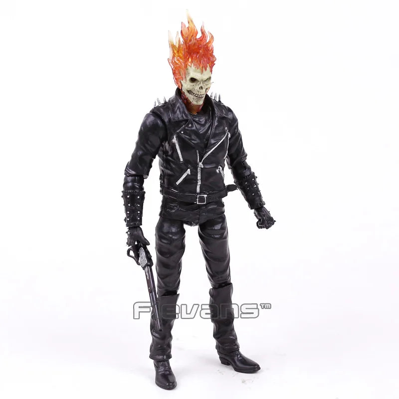 Ghost Rider Johnny Blaze PVC Action Figure Collectible Model Toy